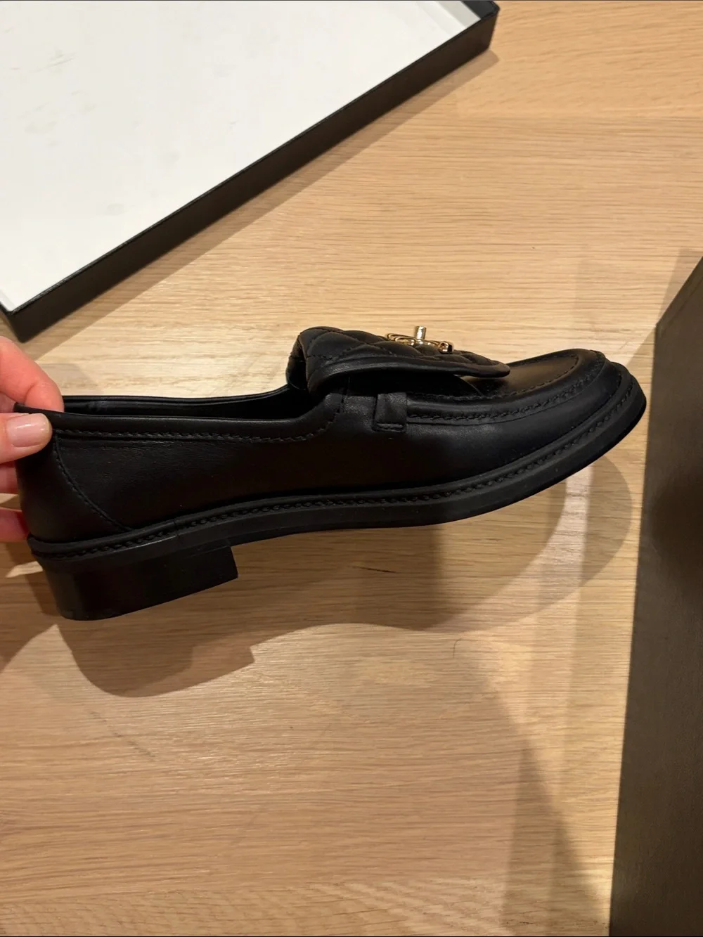 CHANEL classic loafers